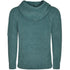C P Company Chenille Shaded Spruce Cotton Pullover Hoodie 13CMKN015A 005558G 861